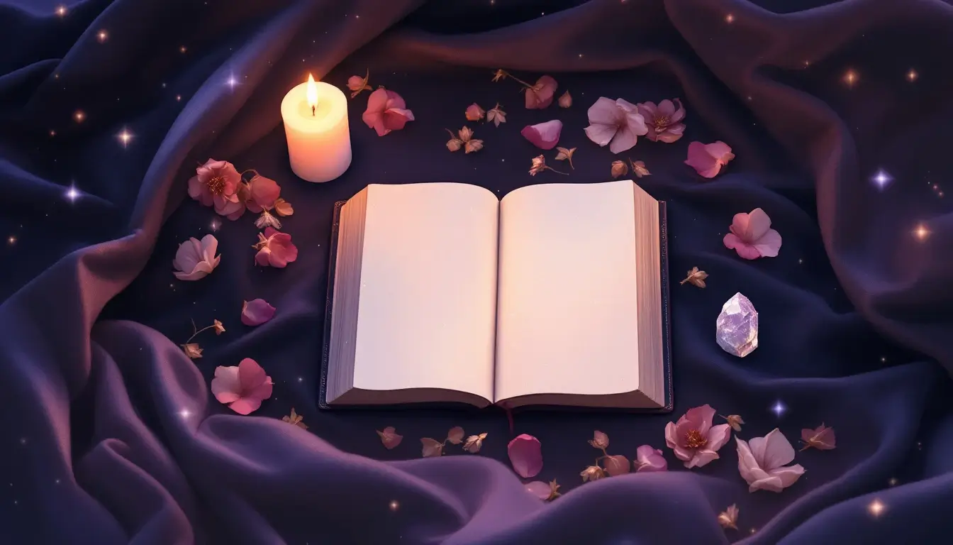 candles and journal ritual for 444 angel number love