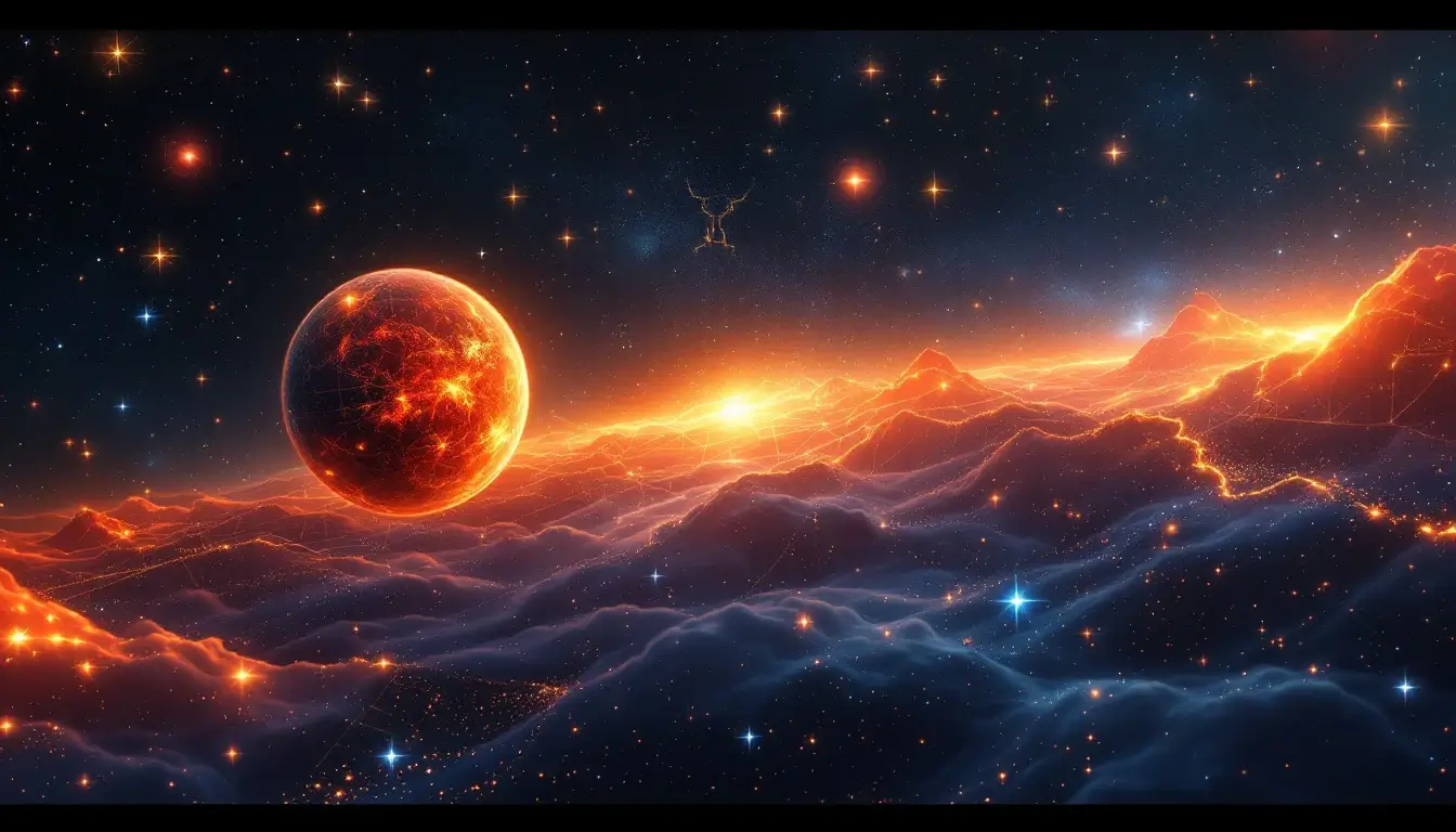 Celestial timeline showing chiron in taurus transit dates