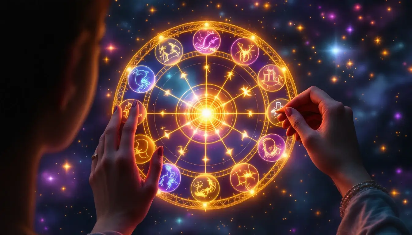 the 12 houses of the astrological birth chart wheel