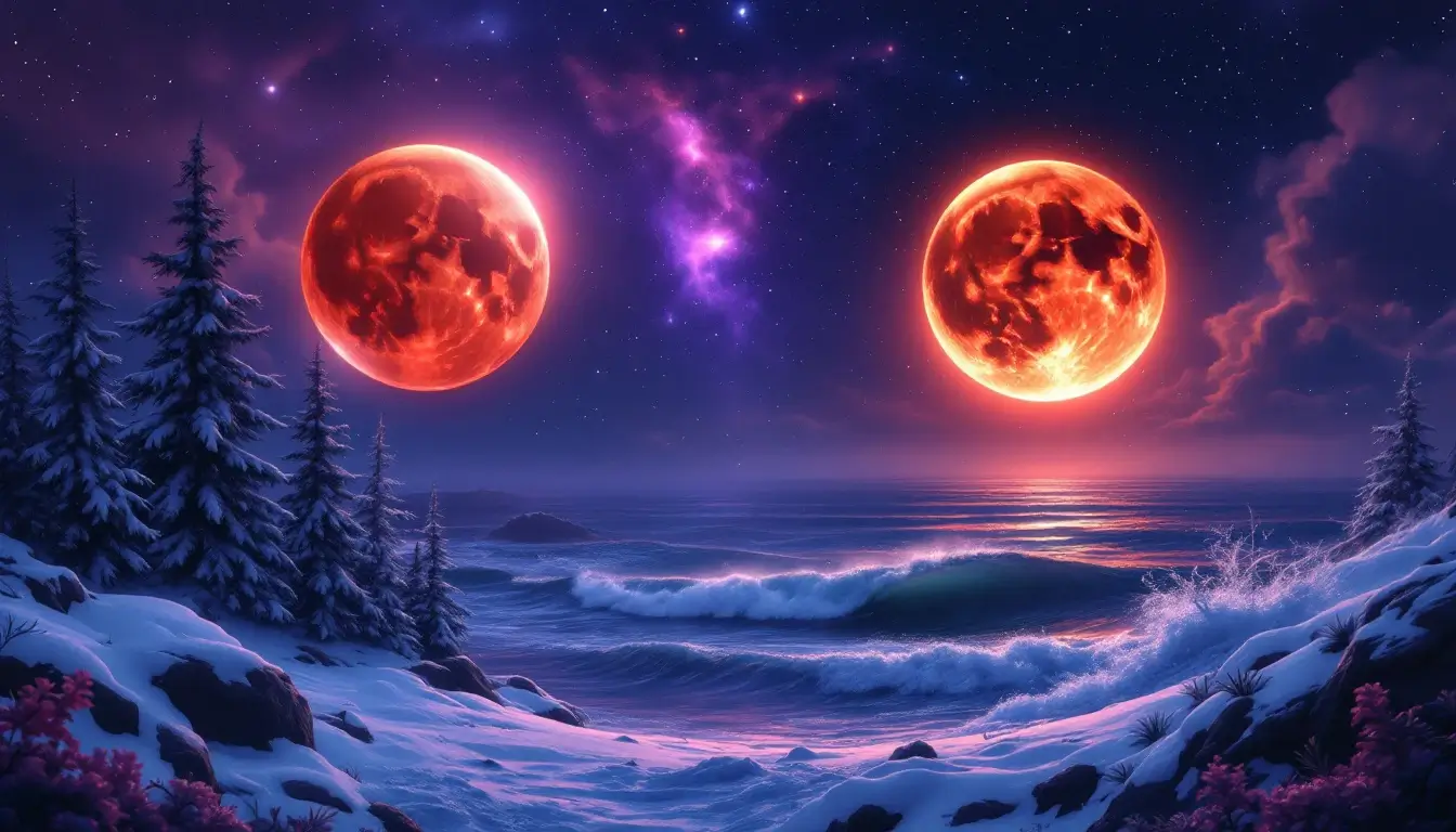 lunar eclipse 2026 time overview showing March total and August partial blood moons