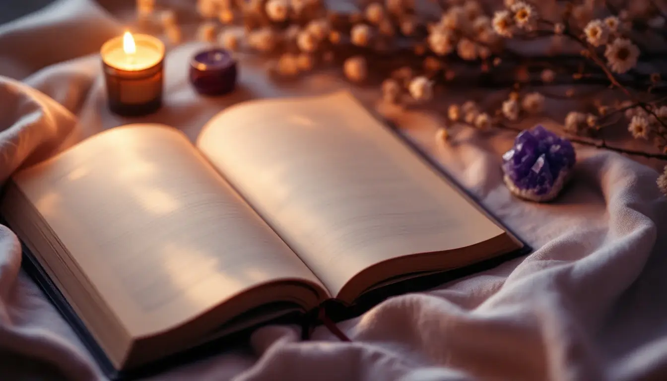 Sacred practices for Mercury retrograde - candle, journal, crystals