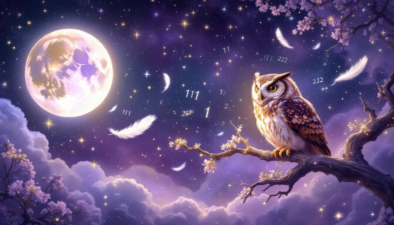 Signs and synchronicities during a full moon period