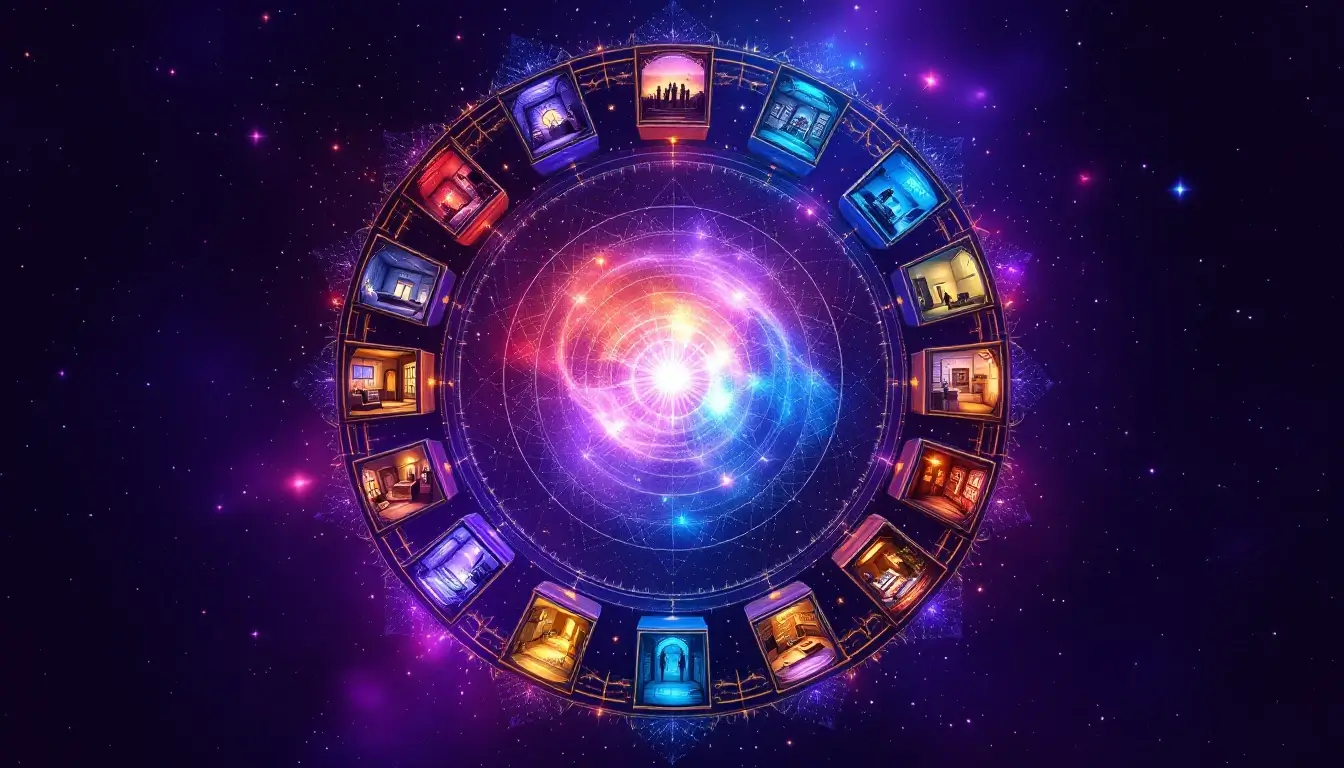 twelve houses birth chart astrology meaning