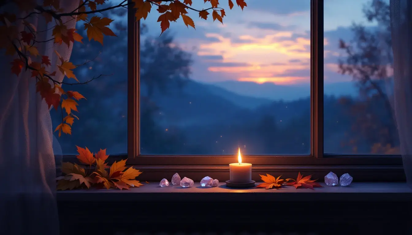 quick candle ritual for fall equinox