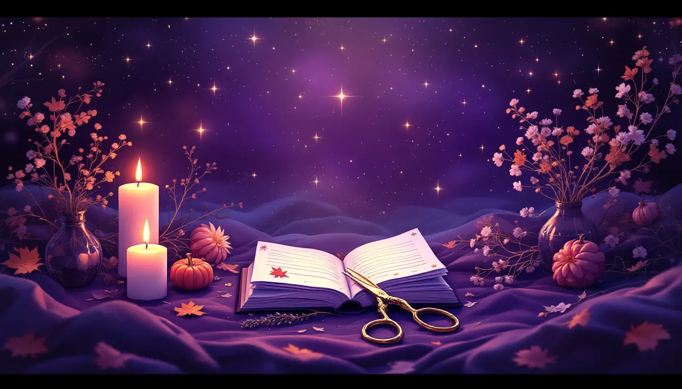 autumn altar ritual for release and renewal