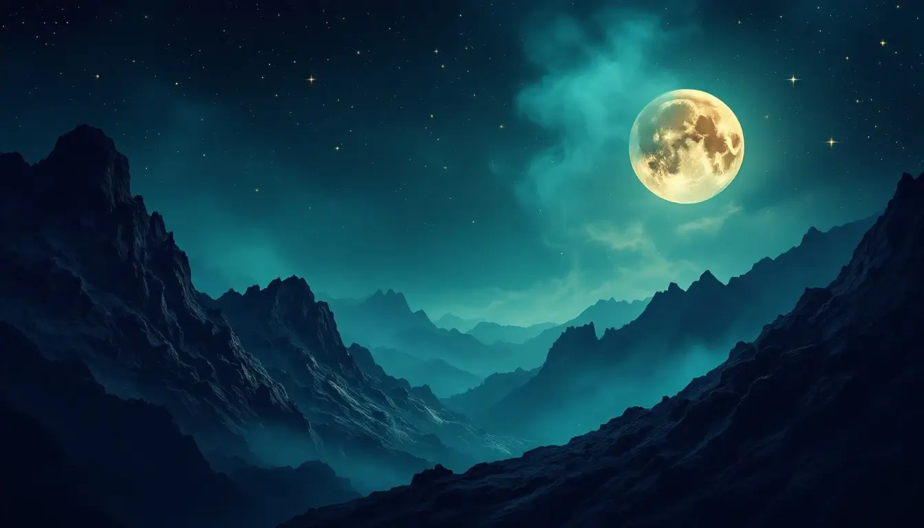 Full moon partly shadowed during a 2027 penumbral lunar eclipse