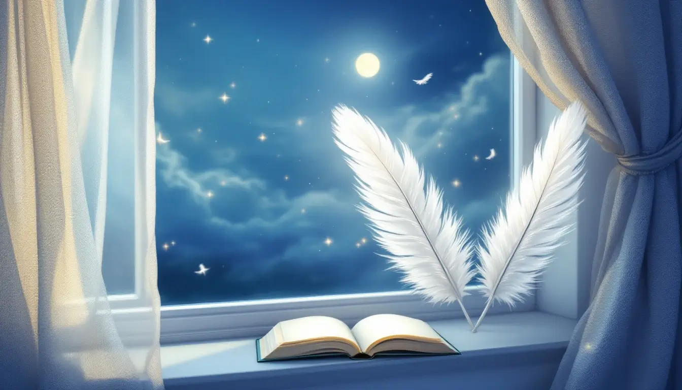 Feathers and an open book under moonlight, Moon in Gemini FAQ