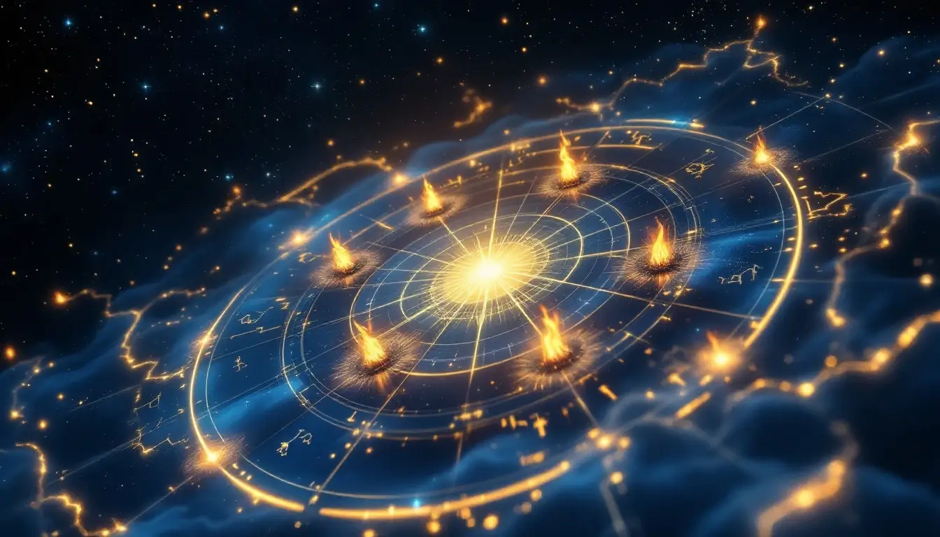 Wheel of the Year with Samhain as the astrological cross-quarter day at 15 degrees Scorpio